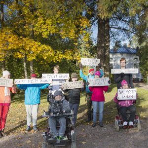 Artikkelin Sä et pysty tähän -musiikkivideoprojekti esikatselukuva