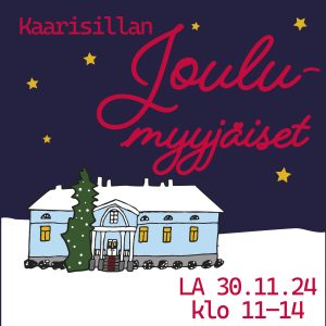 Artikkelin Joulumyyjäiset la 30.11.2024 esikatselukuva