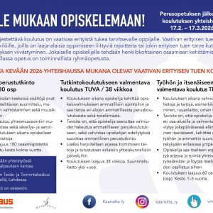 Artikkelin TUVA jatkuvassa haussa esikatselukuva