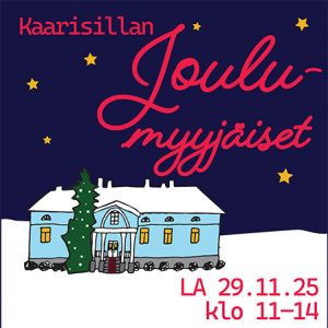 Artikkelin Kaarisillan Joulumyyjäiset lauantaina 29.11. esikatselukuva