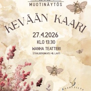 Kevään kaari -muotinäytös maanantaina 27.4.