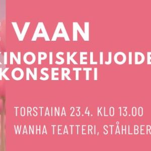 Artikkelin TULE VAAN -loppukonsertti to 23.4. Lahdessa esikatselukuva