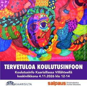 Artikkelin Koulutusinfo Kaarisillassa Villähteellä 4.11.2026 esikatselukuva